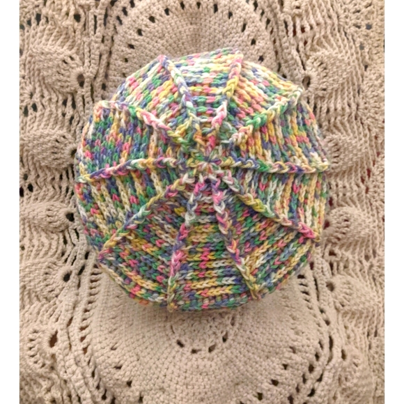 Funky Unisex Large Crochet Hat Size Large - Picture 4 of 7